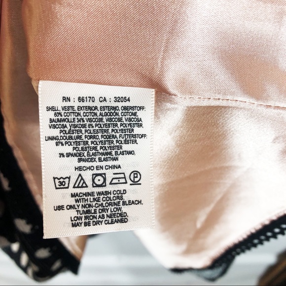 Anthropologie Maeve Nikola Polka Dot Mini Dress | Black White | Size 4 - Picture 10 of 14